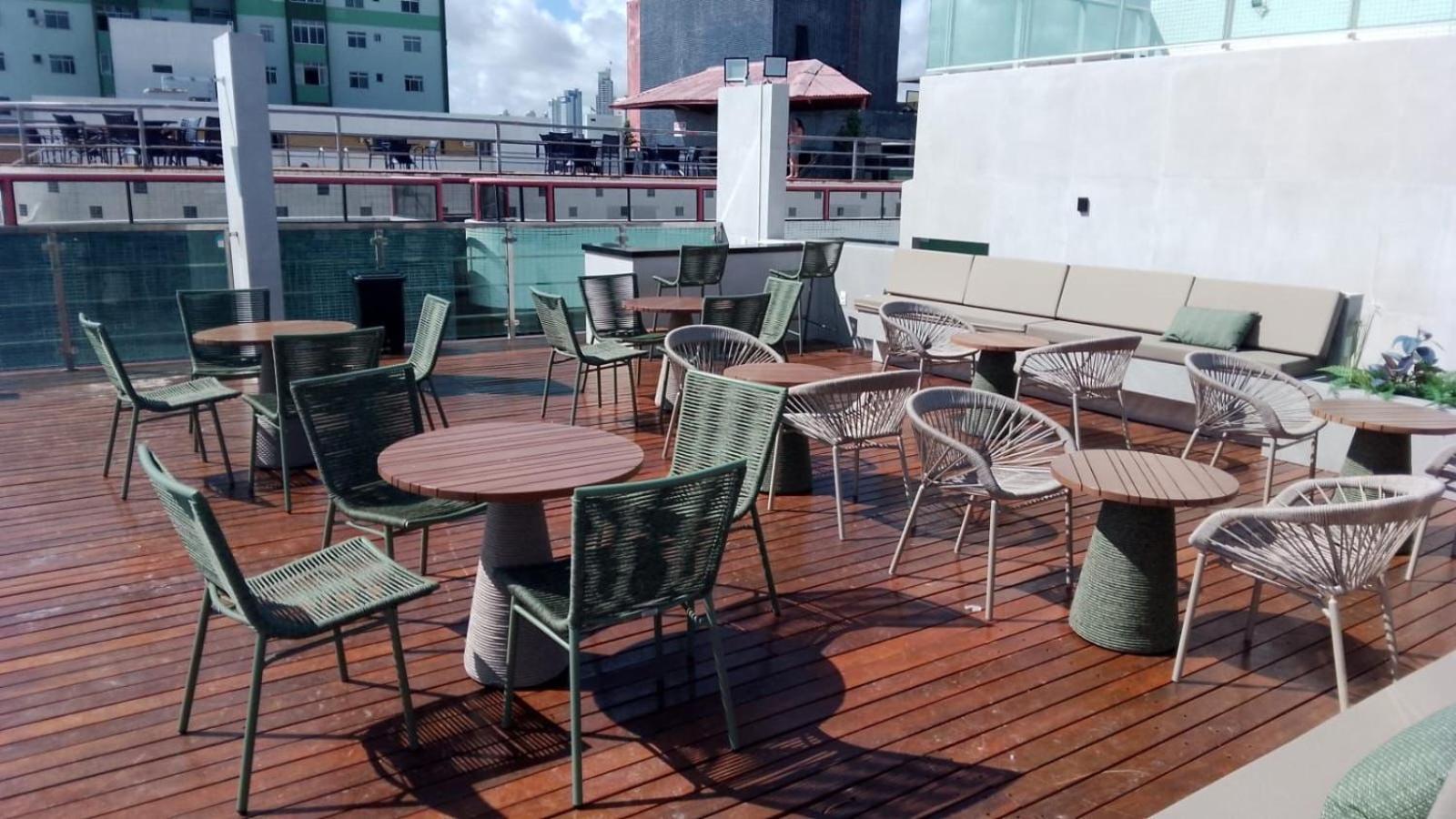 Lindo Flat Na Beira Mar De Tambau Apartman João Pessoa Kültér fotó