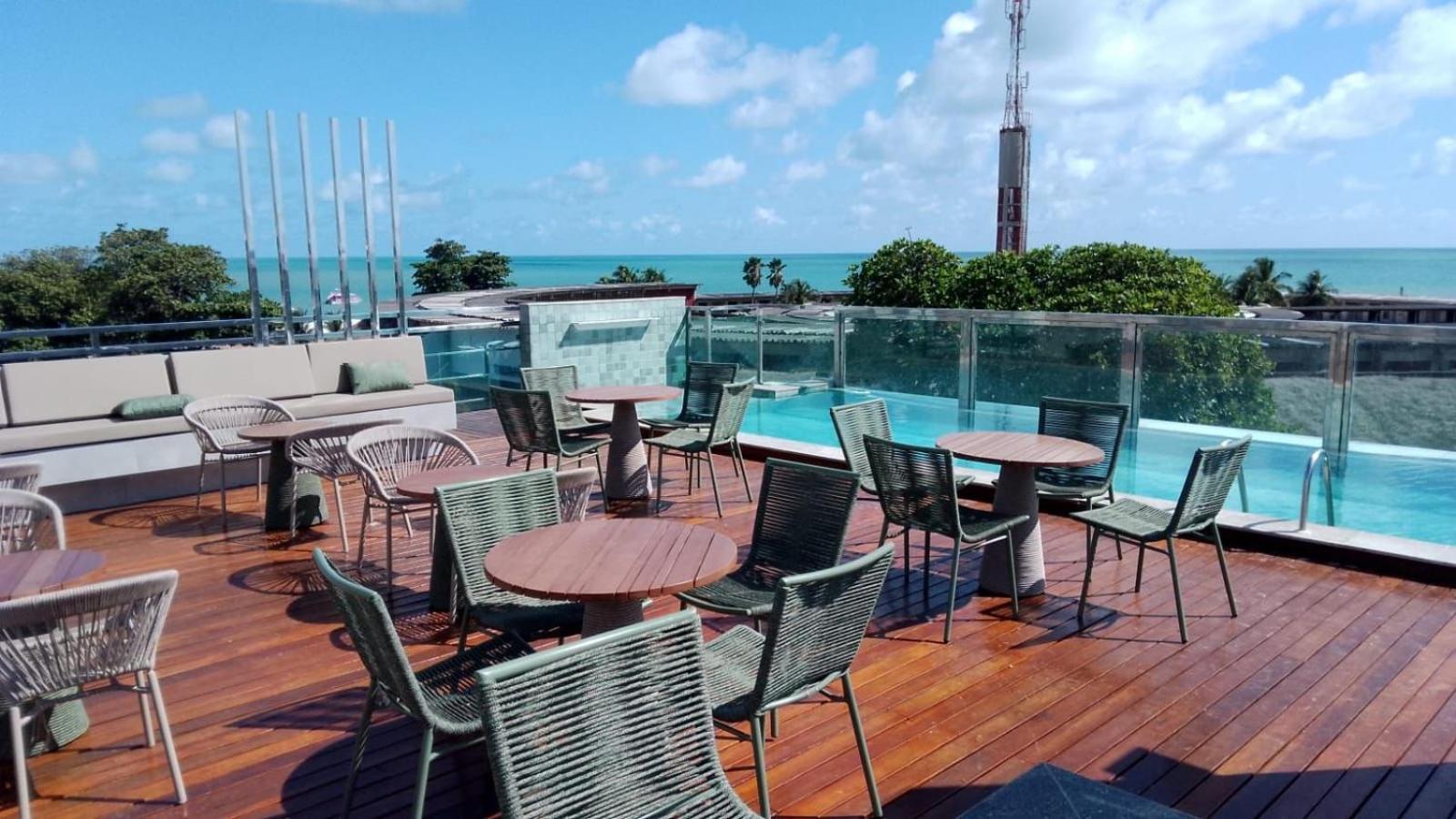 Lindo Flat Na Beira Mar De Tambau Apartman João Pessoa Kültér fotó